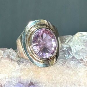 Beautiful Pink Gemstone Ring